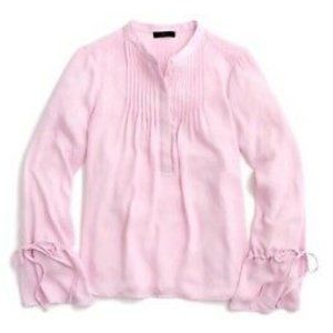 Jcrew Pink Blouse - Sz S - Tall